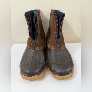 RedHead Brown and Tan Waterproof Duck Boots Sz 7M